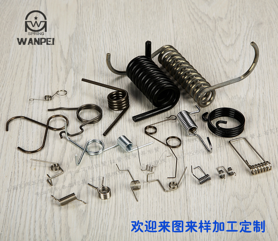 现货加工非标定 做扭簧夹规格定 做耐高温双钩扭转扭簧异形弹簧扭-阿里巴巴
