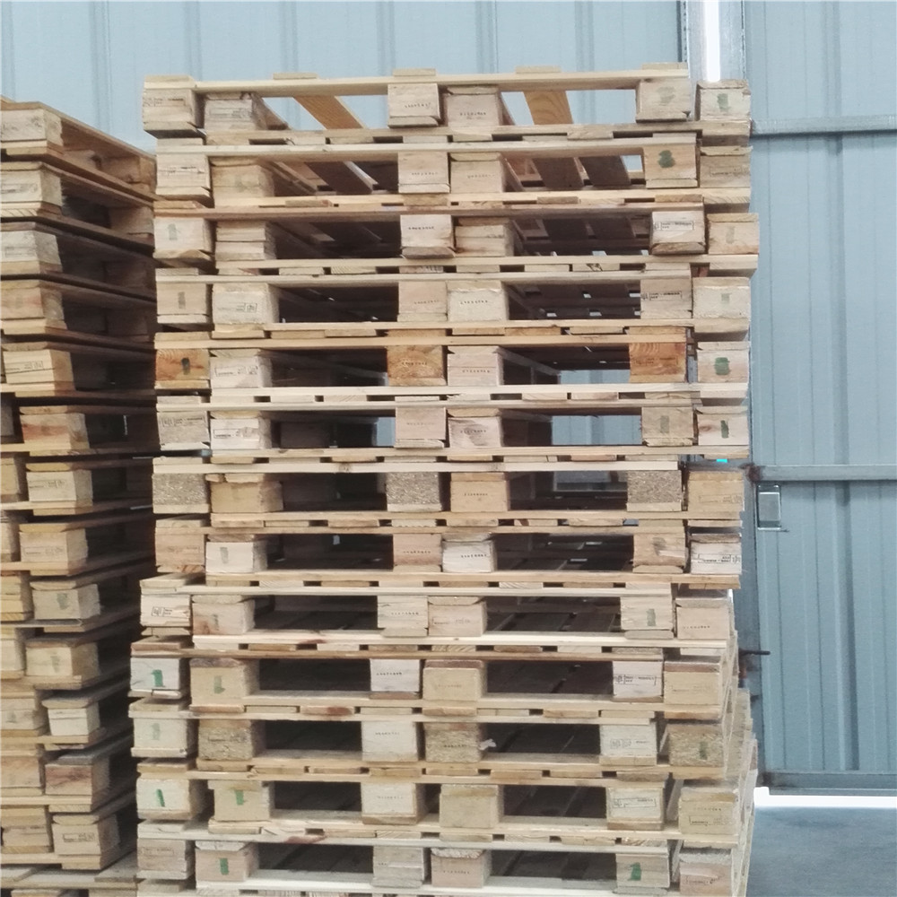 加厚青岛免熏蒸托盘 美式木托盘 周转仓储木托盘 防潮卡板叉木架