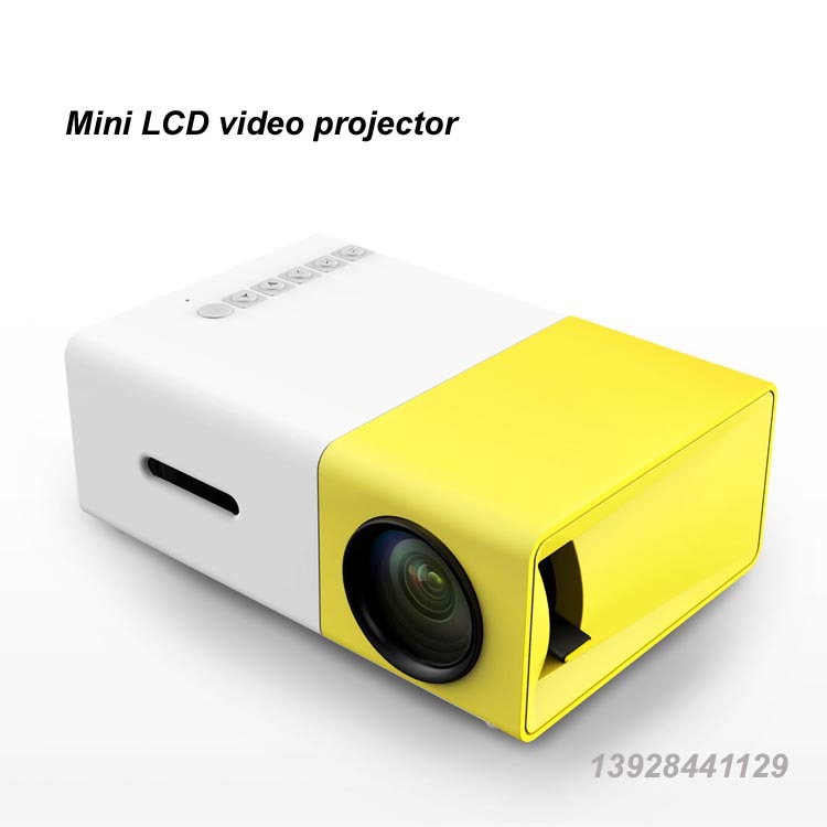YG300 Projector Mini Small portable Mini projector mini led video projector