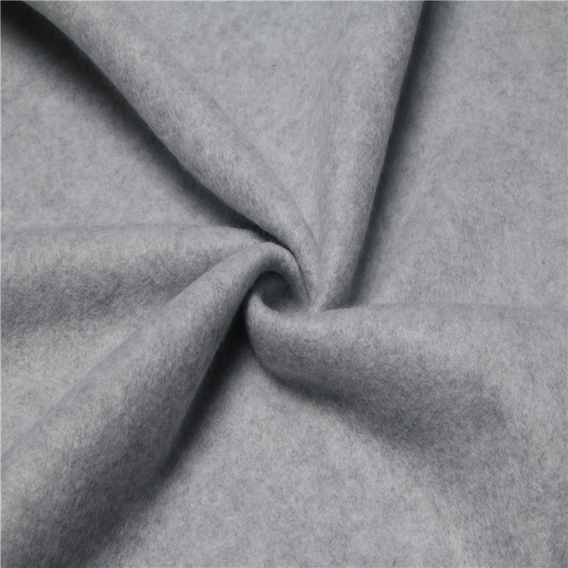 厂家直供现货短纤单面绒 秋冬针织绒布面料 休闲服装睡衣布批发