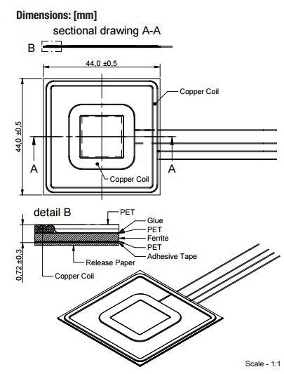 现货Wurth/760308102306无线充电线圈WE-WPCC 2线圈 1层原装正品