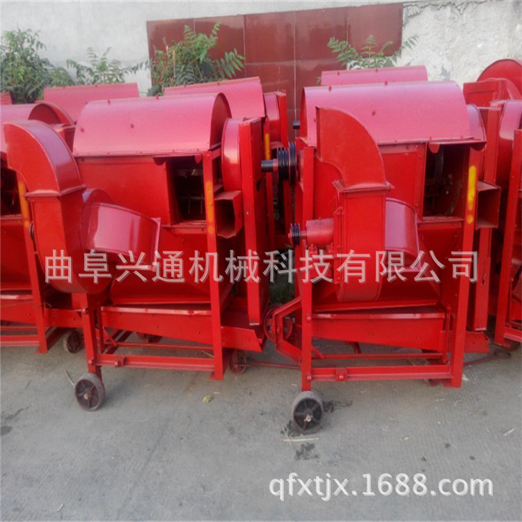 哈尔滨谷物脱粒机 大功率高粱脱粒机 新型家用大豆脱粒机