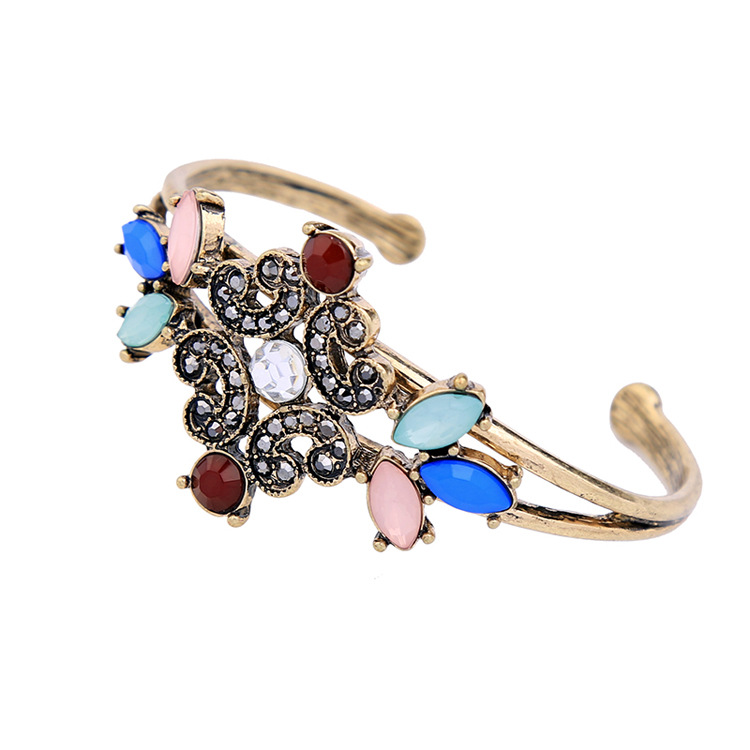Occident and the United States alloy Diamond bracelet NHQD4008