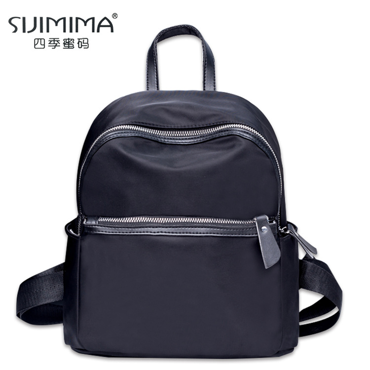 Oxford cloth shoulder bag Korean Edition fashion leisure time Versatile knapsack Simplicity College wind student Nylon bag