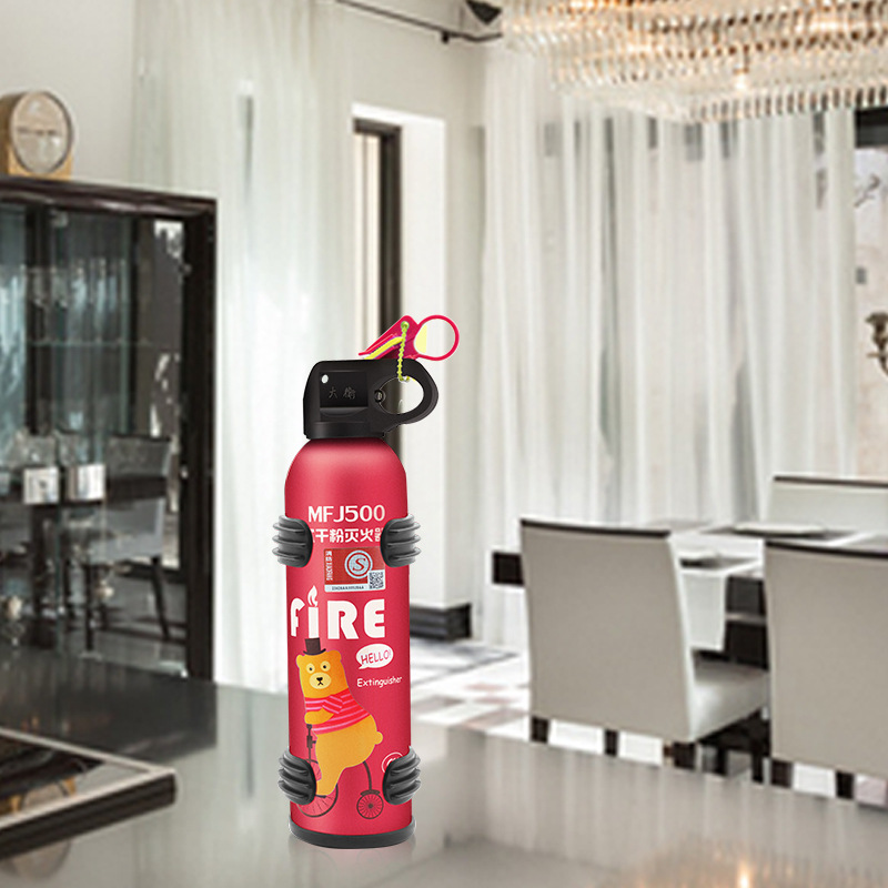 汽車用車載滅火器小車轎車家用干粉滅火器消防認(rèn)證器材 MFJ500B