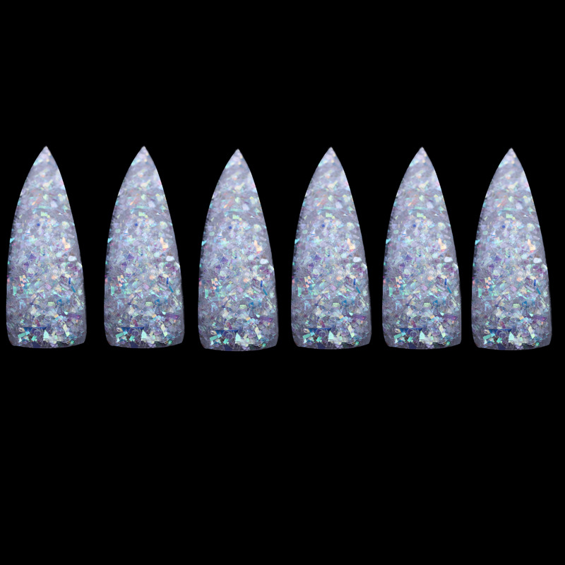 Accesorios de uñas no especificación fragmentos domésticos fototerapia parche de uñas piezas de papel de concha fragmentos de papel de aluminio de colores