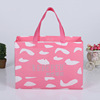 Manufacturers supply simple spots pattern clothing Shopping handbags environmentally friendly non -woven bag can Inca logo