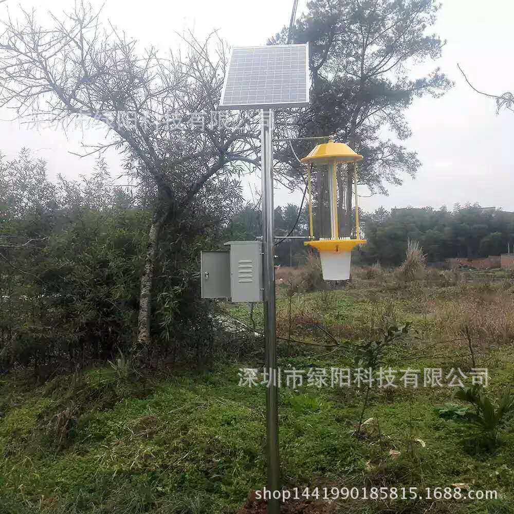 农用灭蚊灯 尚科果园环保频振式太阳能驱蚊灯 林业园林捕虫杀虫灯|ms