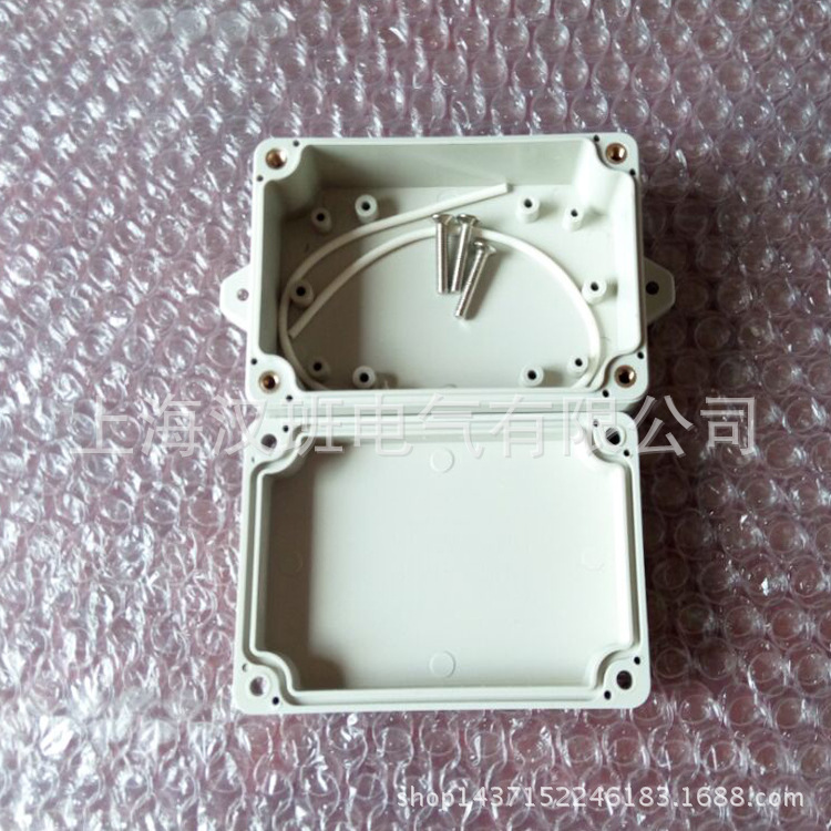 工业电缆仪表壳体ABS塑料壳体 室外接线盒100*68*40mm小耳 塑料盒
