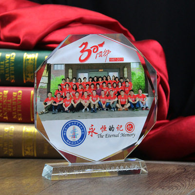 Homecoming Keepsake Force Soldier Veteran Veterans Pictures crystal gift customized make crystal TaoBao Foreign trade