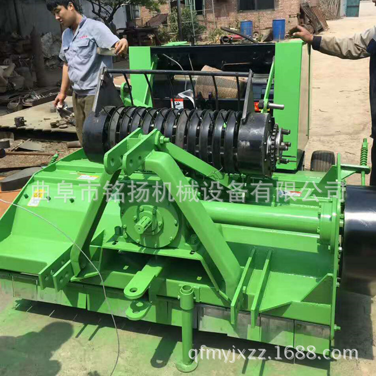 小麦秸秆打捆机视频 铜川麦草打捆机价钱