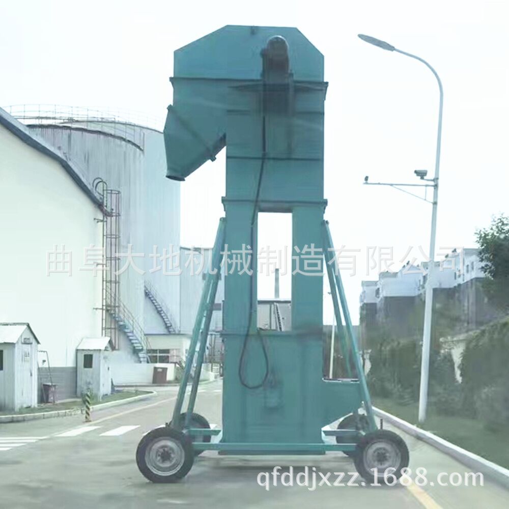 立式粉料斗式提升机 化工原料用垂直斗式提升机 散料挖斗提升机