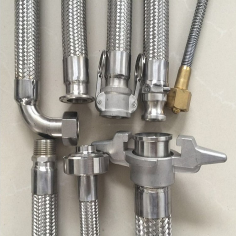 供应不锈钢法兰金属软管 法兰波纹管 高压耐热金属编织软连接