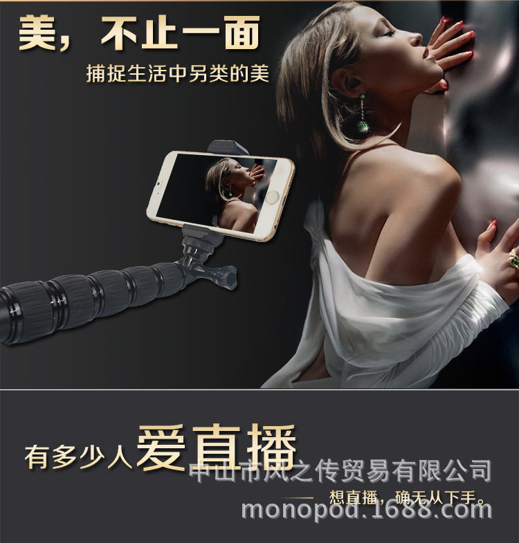 Bâton selfie en Alliage d aluminium - Ref 3386437 Image 21