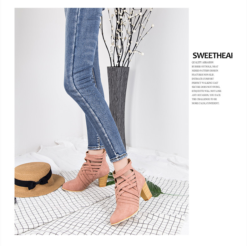 Bottes femme en Daim - Ref 3354918 Image 17