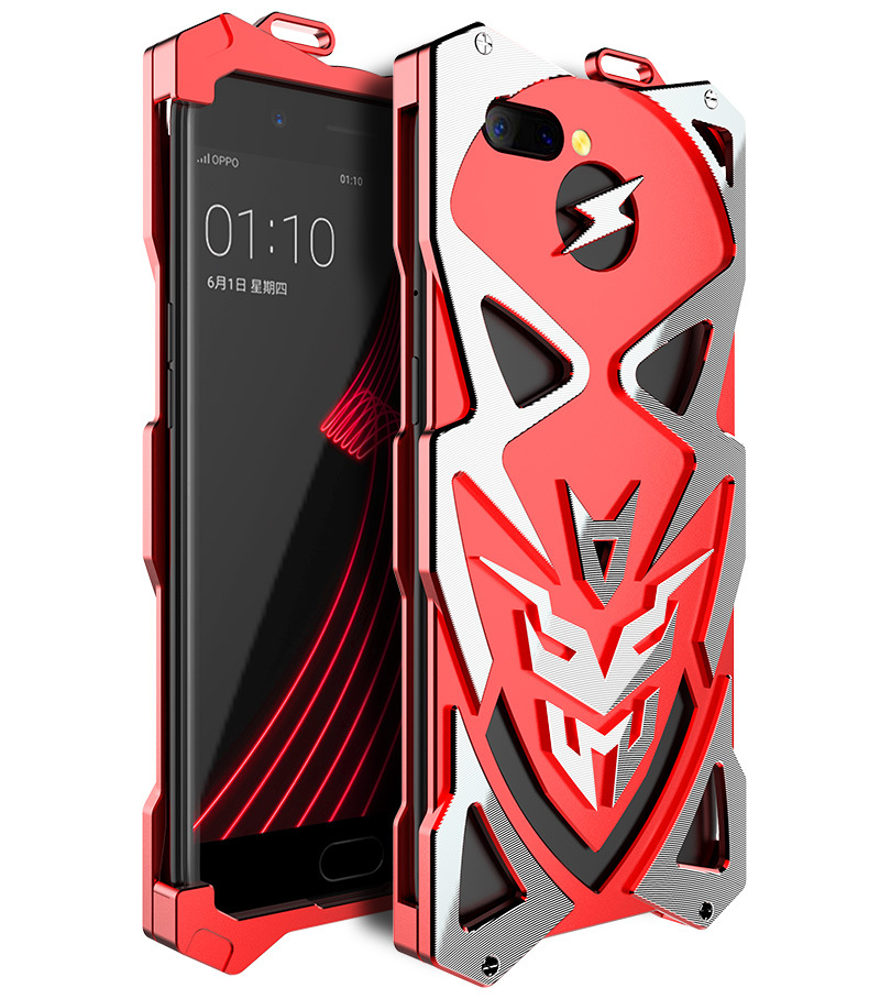 SIMON THOR Ⅱ Aviation Aluminum Alloy Shockproof Armor Metal Case Cover for OPPO R11 & OPPO R11 Plus