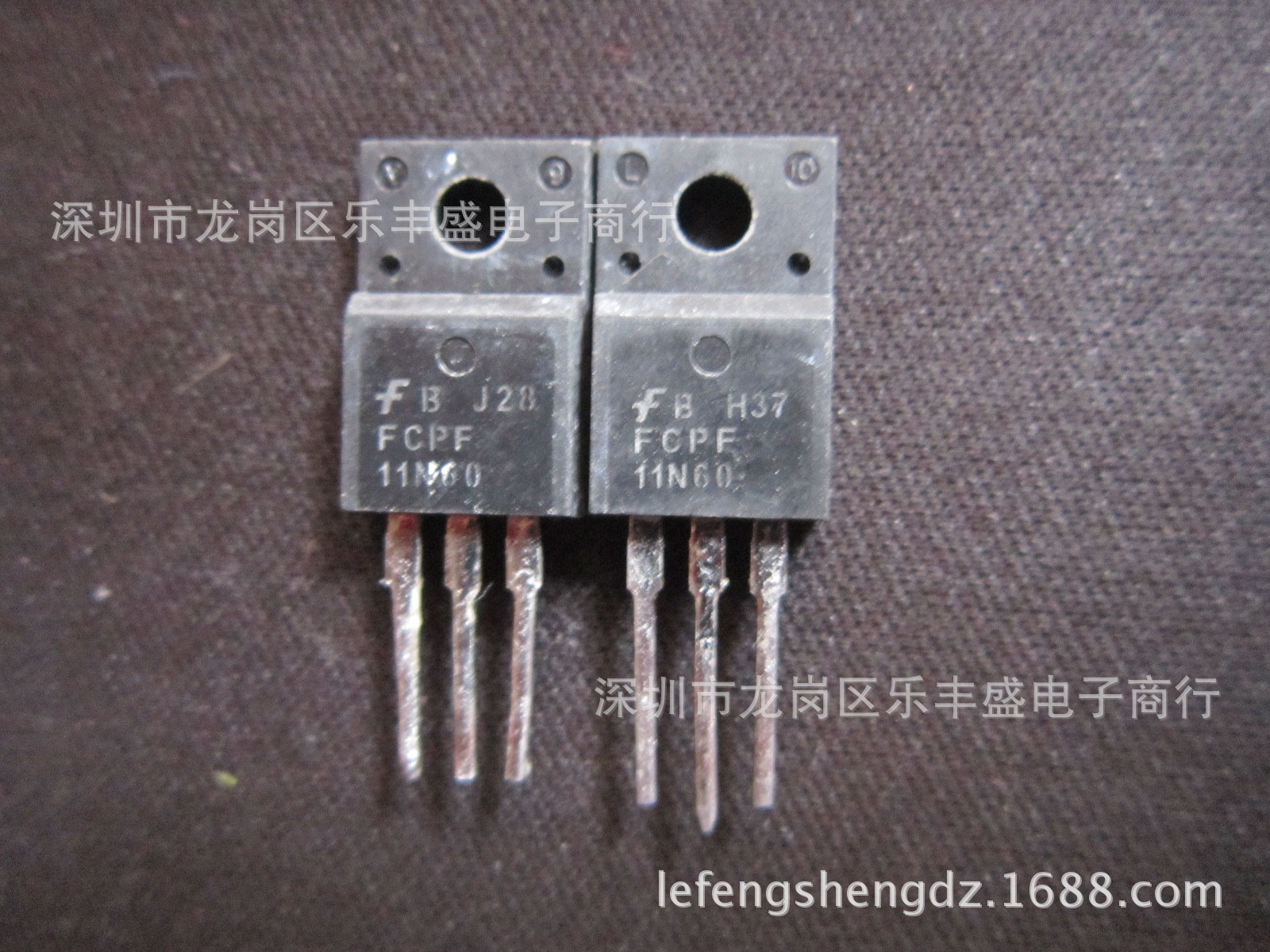 FCPF11N60 拆机仙童 TO-220F N通道 功率MOSFET 11A 600V