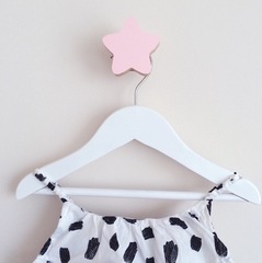 INS Nordic style creative wooden hooks for home children's room wall decoration hooks cross-border direct supply