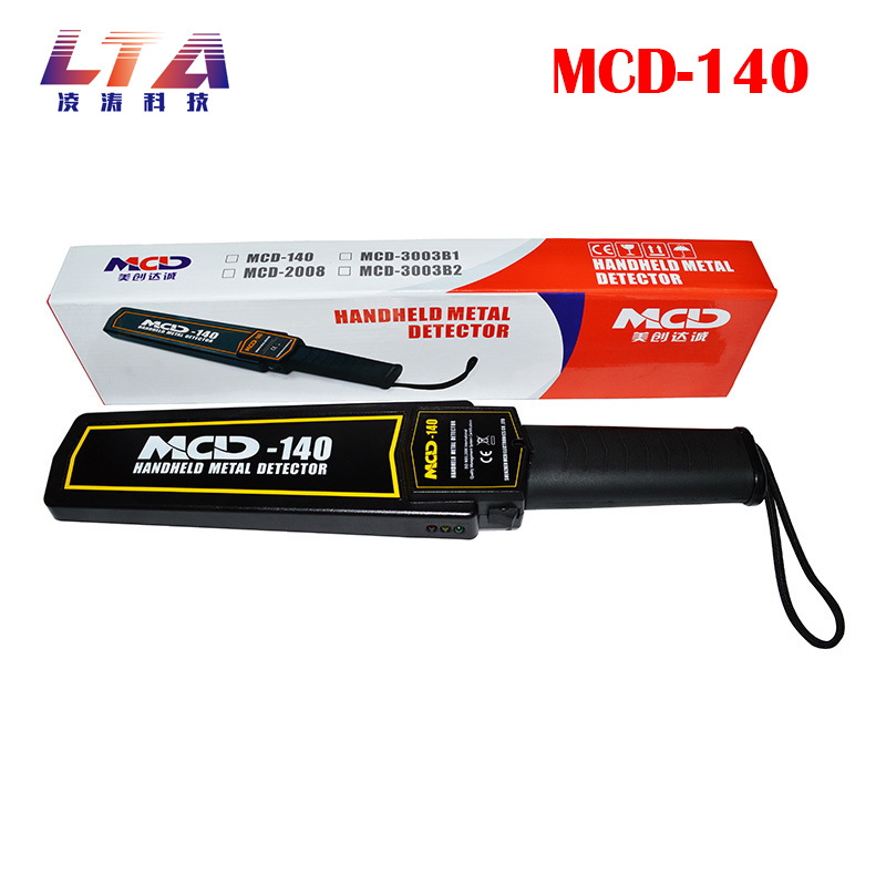 厂家批发MCD-140手持式金属检测仪超高灵敏度金属探测器学校机场