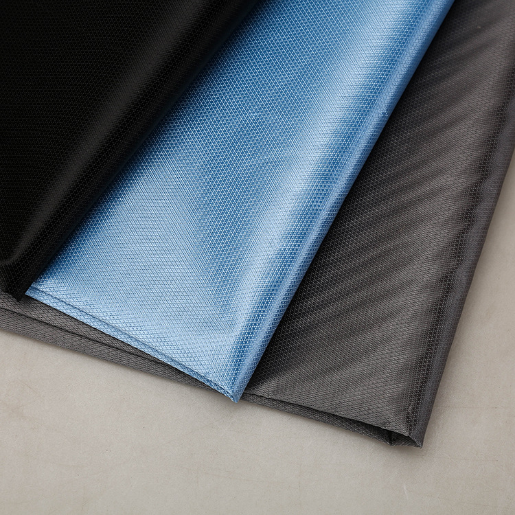 现货供应十字提花PVC牛津布箱包面料 手袋帐篷面料背包涤纶布料