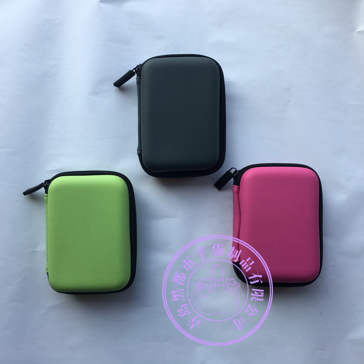 现货 eva 移动硬盘 数码包 黑 灰 红 绿 四色现货