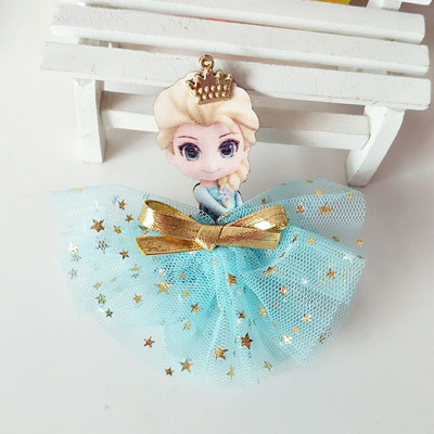 新款DIY手工公主纱裙配件饰品辅料 儿童衣服鞋袜配件 公主裙纱配