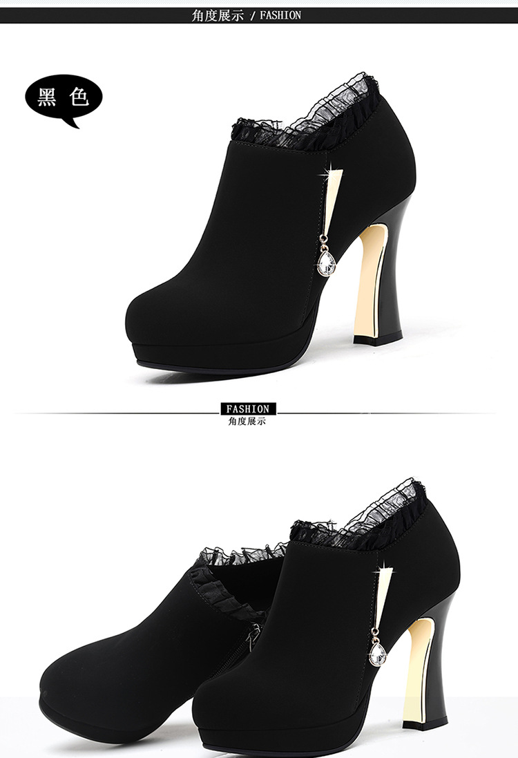 Bottes femme en Daim - Ref 3355324 Image 23