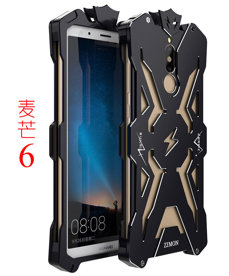 SIMON THOR Aviation Aluminum Alloy Shockproof Armor Metal Case Cover for Huawei Mate 10 Lite / Huawei Maimang 6