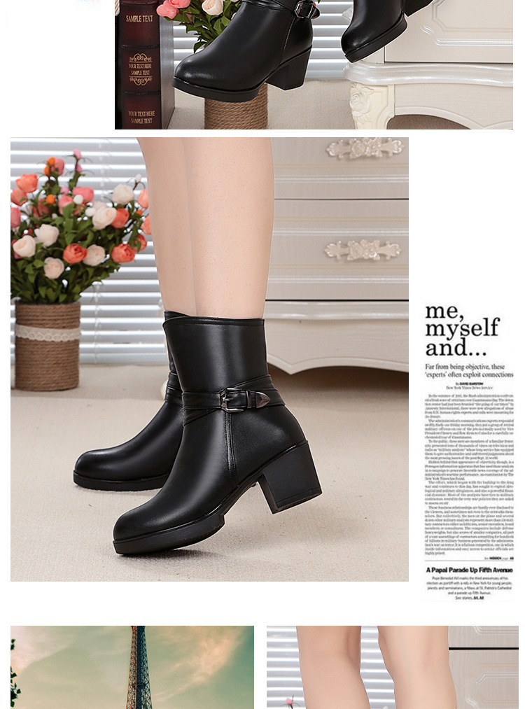 Bottes femme en Microfibre - Ref 3355522 Image 23