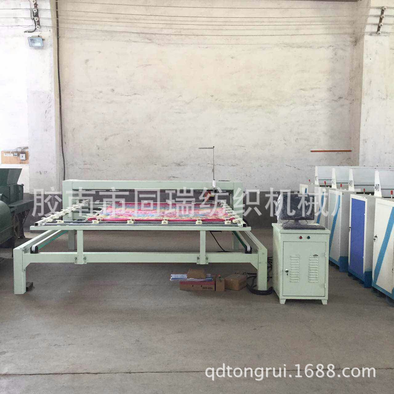 Nantong Mechanics Goose step computer Quilting machine 2018 move quilt with cotton wadding computer Quilting machine size