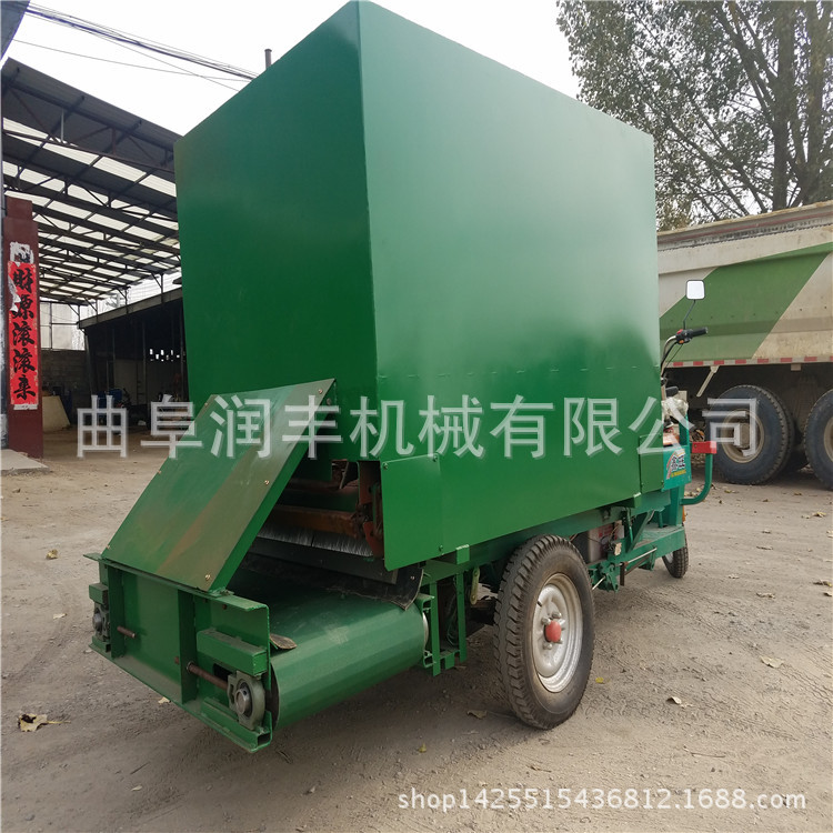 新型电动撒料车 饶阳县三轮车电动撒料车