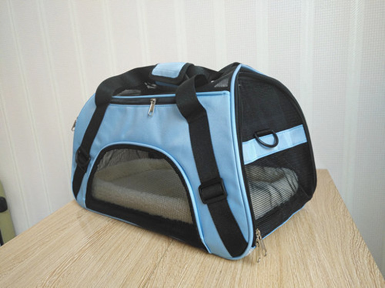 Portable Dog Cat Carrier Bag Mesh Breathable Carrier Bags for Small Dogs Foldable Pets Handbag Travel Tent Carrier Outgoing Bags