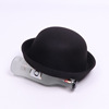 Demi-season woolen cute cap suitable for men and women, children's retro hat, family style