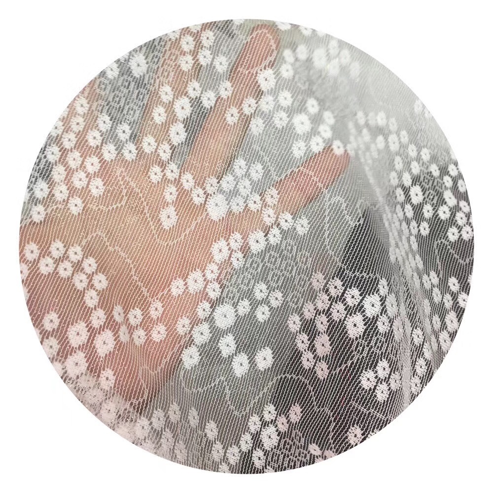 厂家直销锦棉蕾丝 涤纶蕾丝 睫毛定位蕾丝 股线无弹蕾丝面料