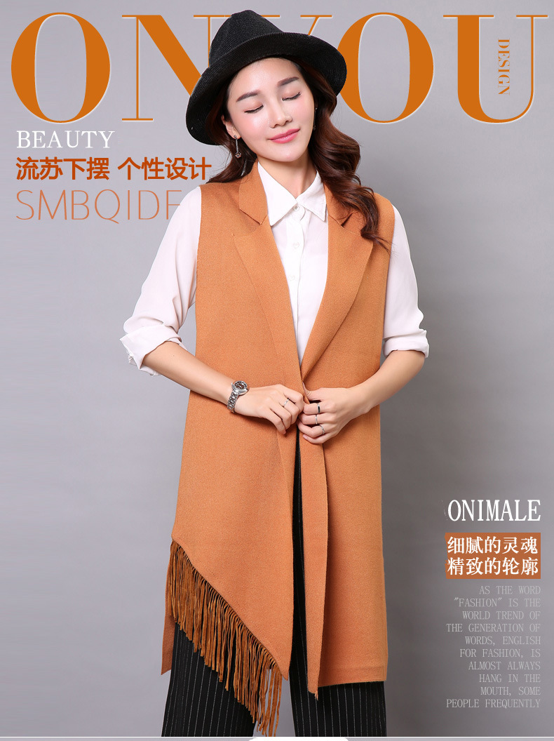 Gilet femme HIRONDELLE CHRYSALIDE en Tricot - Ref 3318273 Image 6