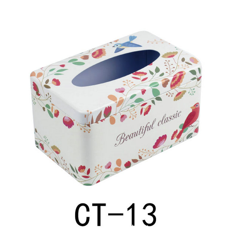 马口铁纸巾盒 家用创意个性铁盒礼品纸巾盒子 马口铁纸抽盒批发|ms