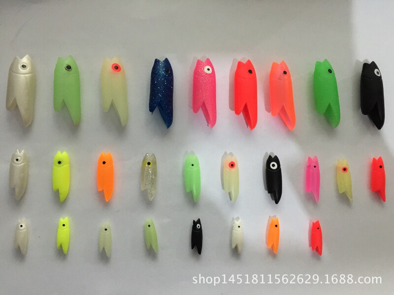 Shihang Bionic String Hook Fishing Head Fake Soft Fishing Bait