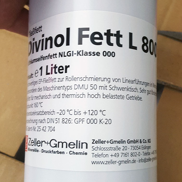 德国迪威诺润滑脂DIVINOL FETT L800德玛吉机床主轴润滑脂COA质保-阿里巴巴