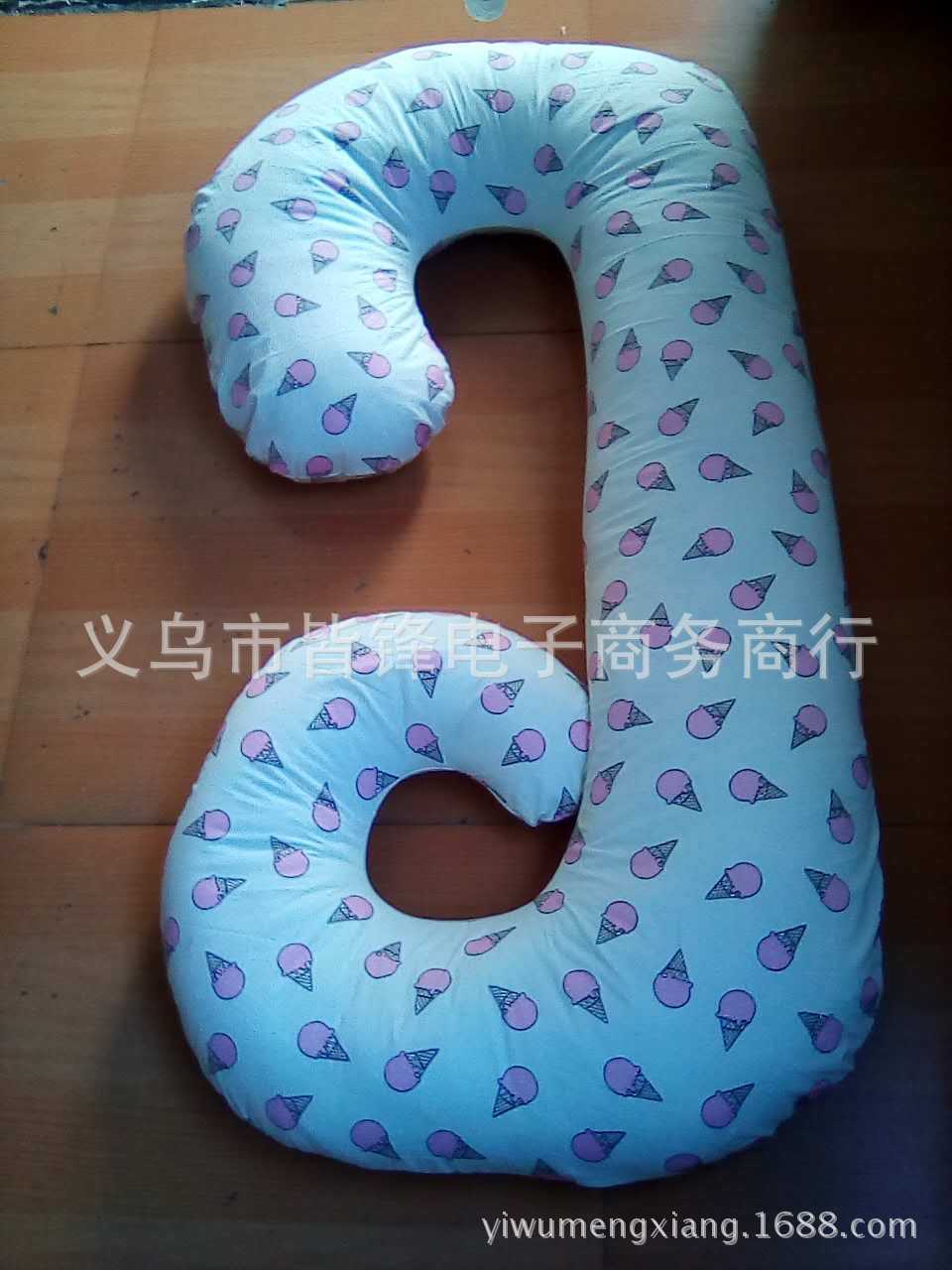 2019客户定制款男朋友枕孕妇枕卡通抱枕侧睡U型枕可来样定制厂家