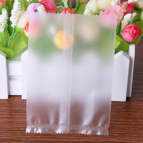 Supply Serrated Cookie Biscuit Sanding Transparent Bag Machine-Sealed Bag Egg Tart Packaging Bag Independent Small Packaging Bags
