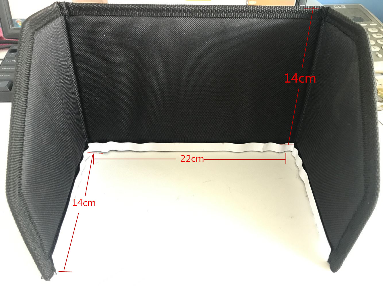 9寸 22厘米 显示器 遮阳罩遮光罩
