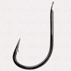 Bagged Top-Grade Sharp Hook Izu Fish Hook Black with Barbed Giant Fishing Hook Wholesale Agents Welcome
