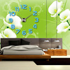 Taobao Expressway Creative Acrylic Mirror Wall Sticker Living Room lying DIY Mirror Mirroring Clock Wall Patch