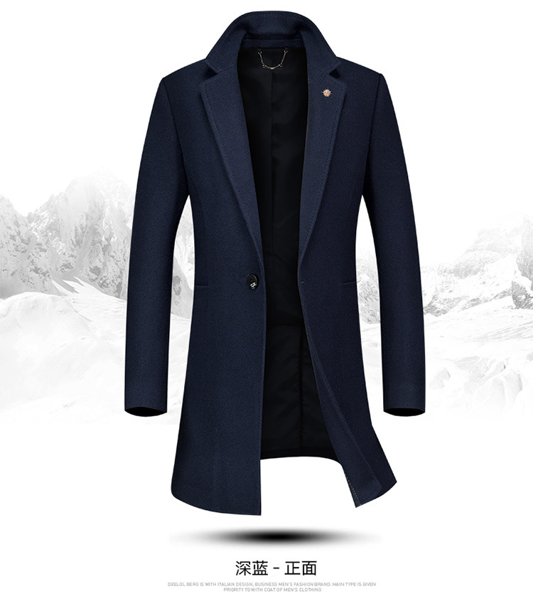 Manteau homme en Laine - Ref 3419032 Image 15