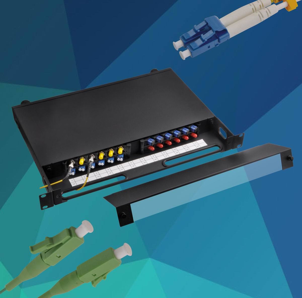 工厂直销配线架 光纤配线架24位48位 兼容多种规格 批发