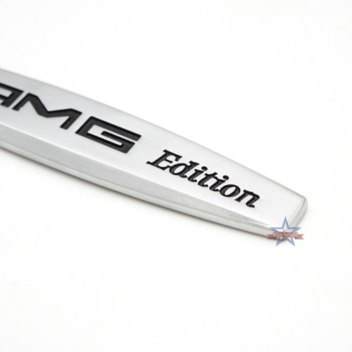 AMG fender logo, fender metal car sticker, personalized modified decorative car logo