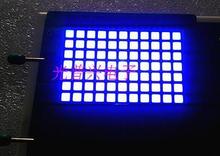 LED數碼管點陣屏廠家直供 11*7電梯用高亮藍色方格點陣模塊