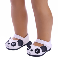 New 18-inch American Girl Doll Accessory Panda Shoes 43cm Summer Fairy Doll Toy Factory Wholesale