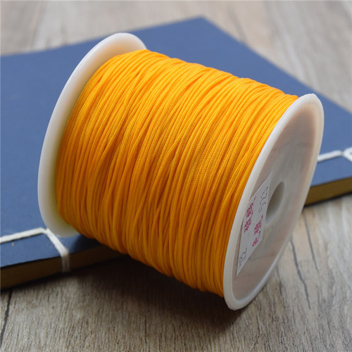 Taiwan Chengxin Brand No. 72 Jade Thread DIY Handmade 0.8mm Braided Red Thread Chinese Knot Thread Material
