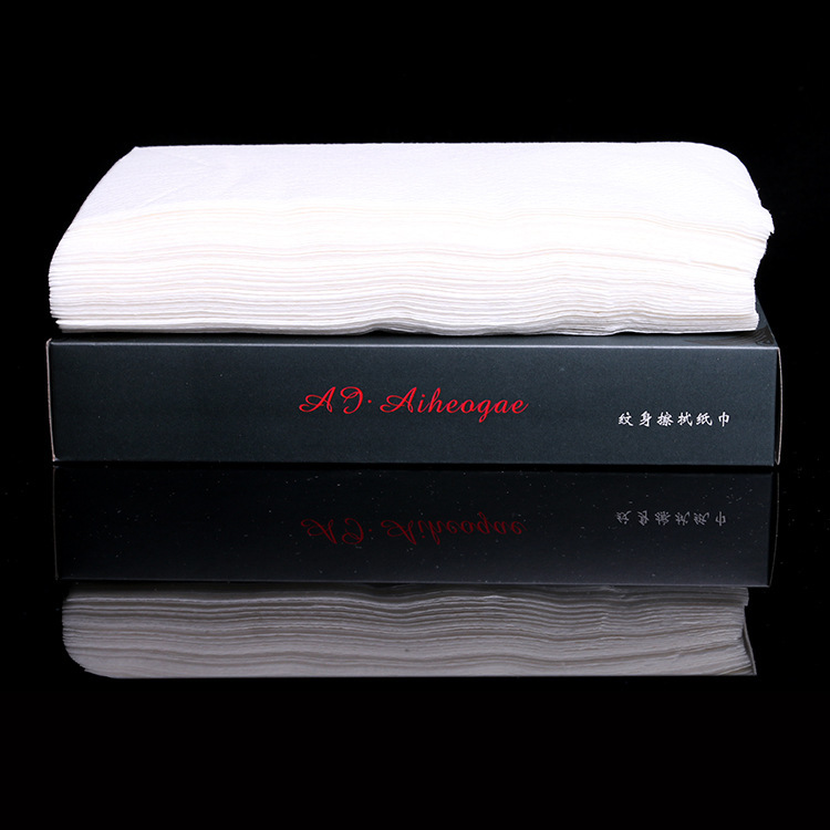 AI tattoo special wipe tissue non-woven absorbent cotton towel tattoo machine auxiliary supplies beauty cleansing towel